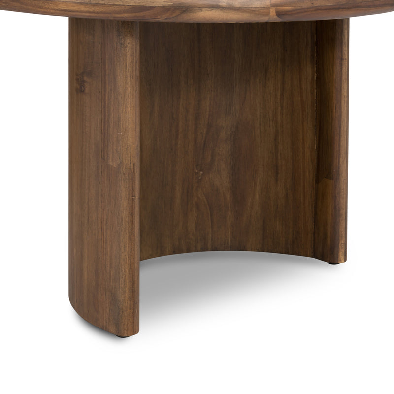 Paden Seasoned Brown Acacia Coffee Table | ready to ship!