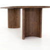 Paden Seasoned Brown Acacia Dining Table | ready to ship!