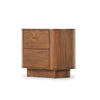 Paden Seasoned Brown Acacia Nightstand | ready to ship!