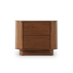 Paden Seasoned Brown Acacia Nightstand | ready to ship!
