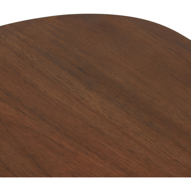 Paden Seasoned Brown Acacia Nightstand | ready to ship!