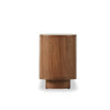 Paden Seasoned Brown Acacia Nightstand | ready to ship!