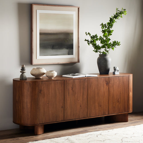 Paden Seasoned Brown Acacia Sideboard | ready to ship!