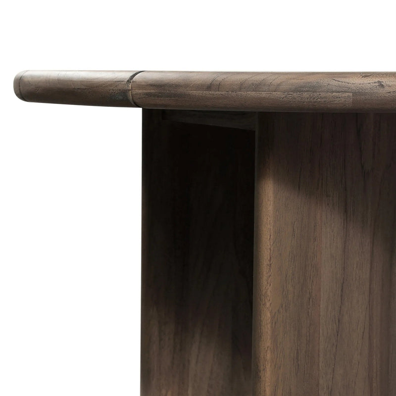 Paden Stained Toasted Brown Outdoor Coffee Table | shipping 6/3/2025