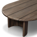 Paden Stained Toasted Brown Outdoor Coffee Table | shipping 6/3/2025