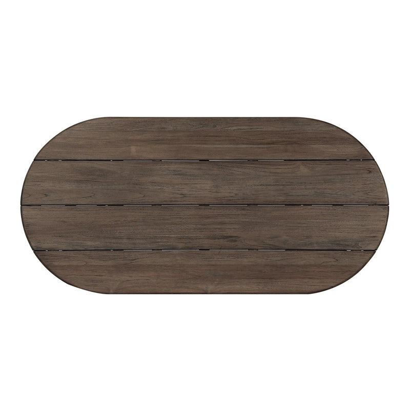 Paden Stained Toasted Brown Outdoor Coffee Table | shipping 6/3/2025