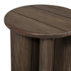 Paden Stained Toasted Brown Outdoor End Table | shipping 7/10/2025