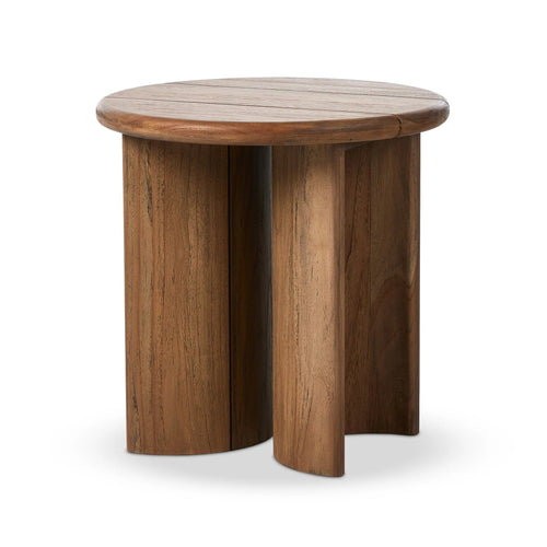 Paden Stained Toasted Brown Outdoor End Table | shipping 7/10/2025