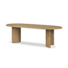 Paden Worn Oak Veneer Dining Table | shipping 6/9/2025