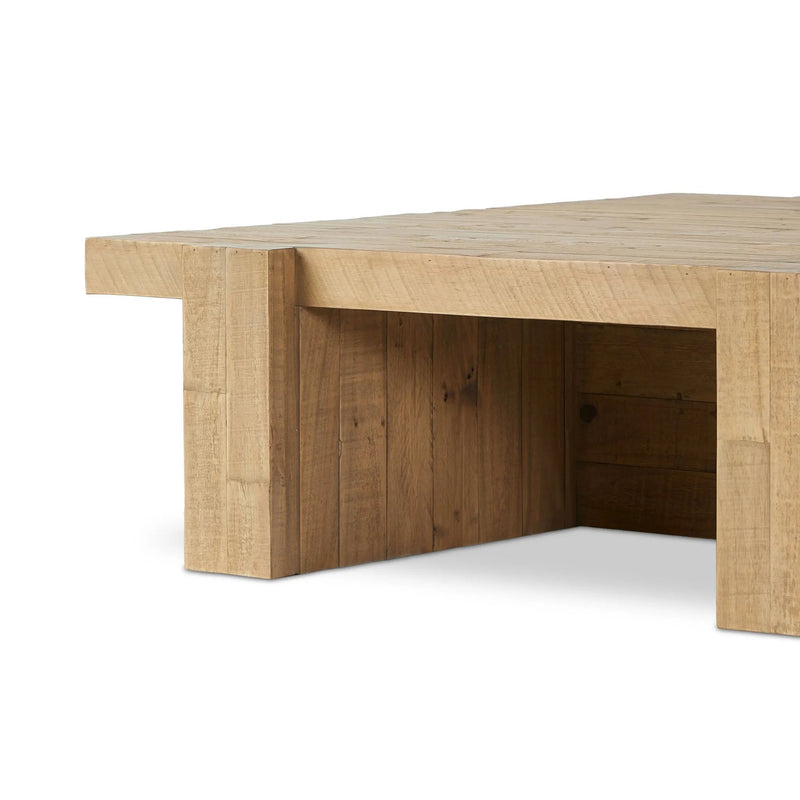 Perot Light Blonde Pine Coffee Table | shipping 6/30/2025