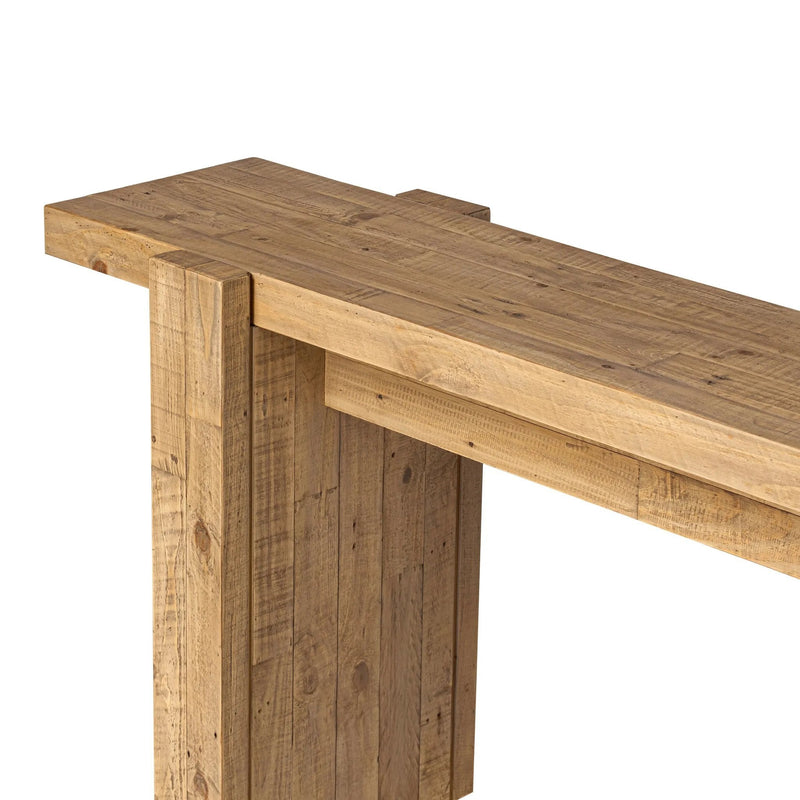 Perot Light Blonde Pine Console Table | ready to ship!