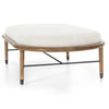 Petra Knoll Natural Ottoman-62" | please contact us for details!