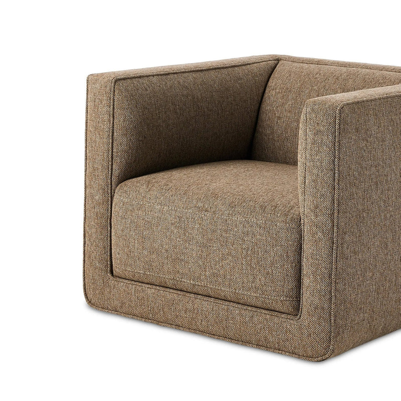 Phillip Delta Tweed Swivel Chair | shipping 8/8/2025