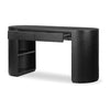Pilar Brushed Ebony Oak Veneer Desk | ready to ship!