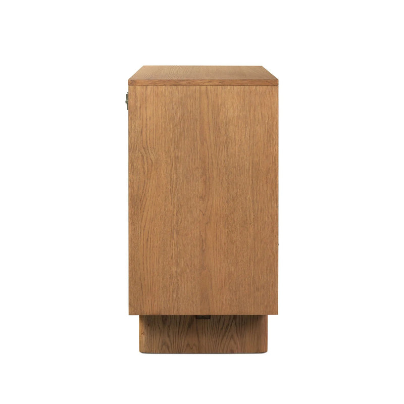 Posada Leather Small Cabinet | shipping 5/30/2025