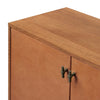 Posada Leather Small Cabinet | shipping 5/30/2025
