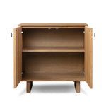 Posada Leather Small Cabinet | shipping 5/30/2025