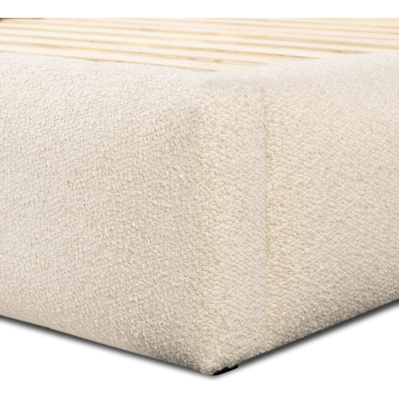 Quincy Lisbon Cream-King Bed | ready to ship!