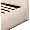 Quincy Lisbon Cream-King Bed | ready to ship!