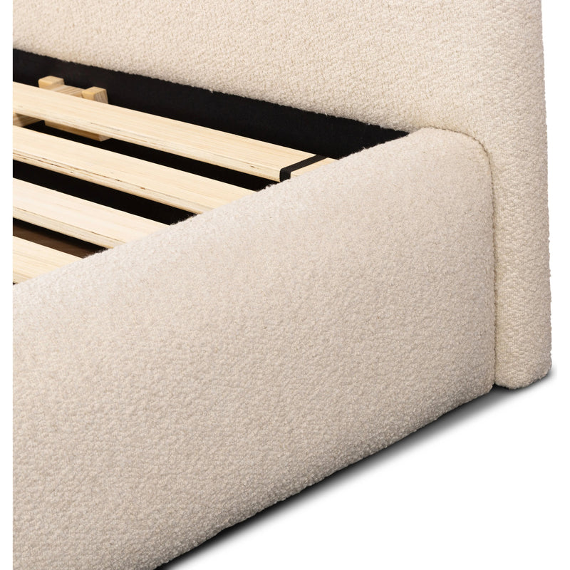 Quincy Lisbon Cream-King Bed | ready to ship!