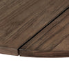 Railay Stained Toasted Brown Round Outdoor Dining Table | ready to ship!