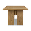 Railay Dusted Oak Veneer Dining Table | ready to ship!