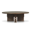 Railay Stained Toasted BrownOutdoor Coffee Table | shipping 7/23/2025