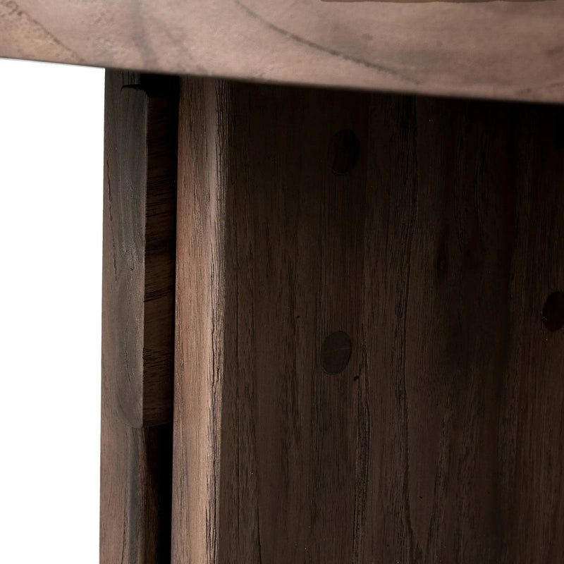 Railay Stained Toasted BrownOutdoor Coffee Table | shipping 7/23/2025