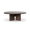Railay Stained Toasted BrownOutdoor Coffee Table | shipping 7/23/2025