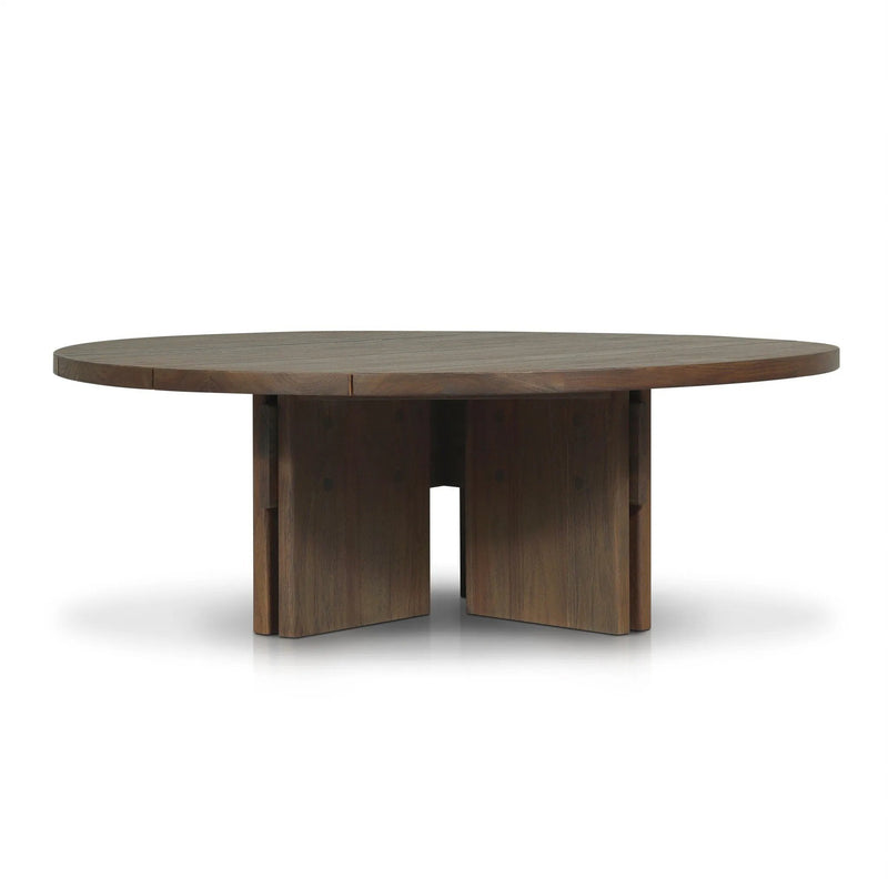 Railay Stained Toasted BrownOutdoor Coffee Table | shipping 7/23/2025