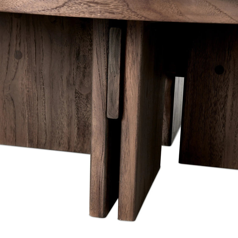 Railay Stained Toasted BrownOutdoor Coffee Table | shipping 7/23/2025