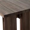 Railay Stained Toasted Brown Outdoor Dining Table | shipping 6/3/2025