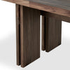 Railay Stained Toasted Brown Outdoor Dining Table | shipping 6/3/2025