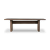 Railay Stained Toasted Brown Outdoor Dining Table | shipping 6/3/2025