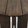 Railay Stained Toasted Brown Outdoor End Table | ready to ship!
