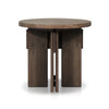 Railay Stained Toasted Brown Outdoor End Table | ready to ship!