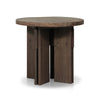 Railay Stained Toasted Brown Outdoor End Table | ready to ship!