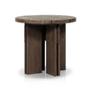 Railay Stained Toasted Brown Outdoor End Table | ready to ship!