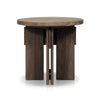 Railay Stained Toasted Brown Outdoor End Table | ready to ship!