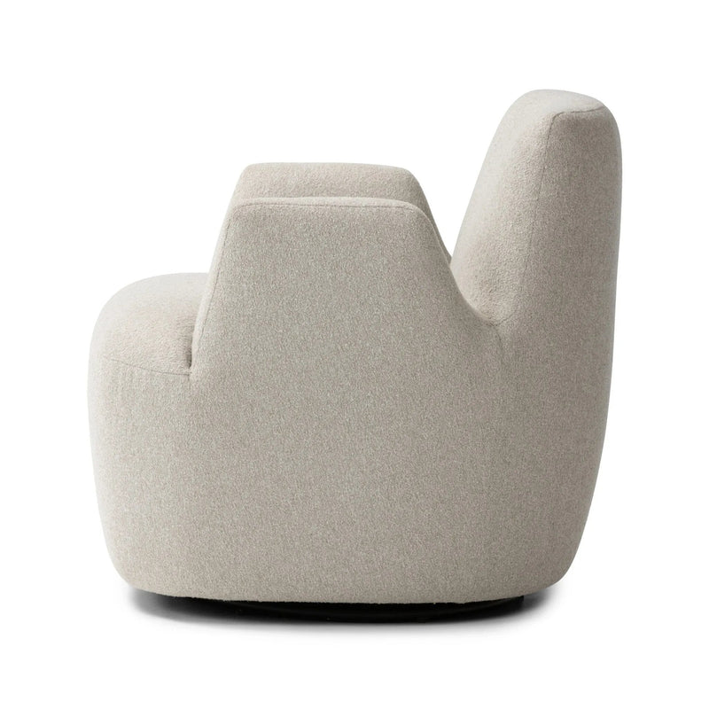 Reed Crete Pebble Accent Swivel Chair | ready to ship!
