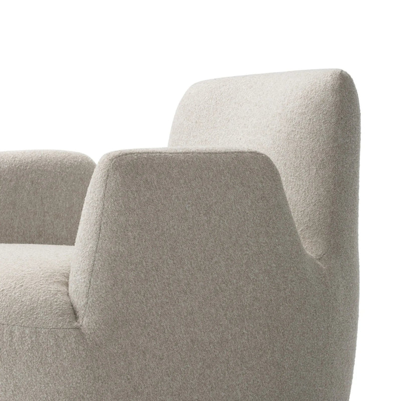 Reed Crete Pebble Accent Swivel Chair | ready to ship!