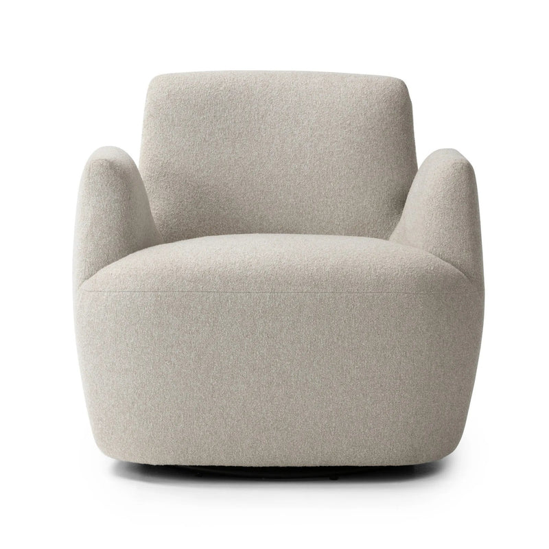 Reed Crete Pebble Accent Swivel Chair | ready to ship!