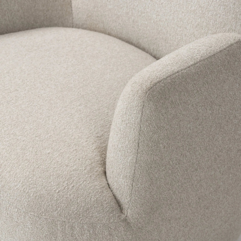 Reed Crete Pebble Accent Swivel Chair | ready to ship!