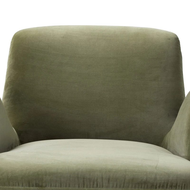 Reed Sapphire Sage Accent Swivel Chair | ready to ship!
