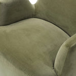 Reed Sapphire Sage Accent Swivel Chair | ready to ship!