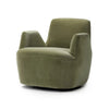 Reed Sapphire Sage Accent Swivel Chair | ready to ship!
