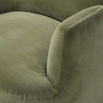 Reed Sapphire Sage Accent Swivel Chair | ready to ship!