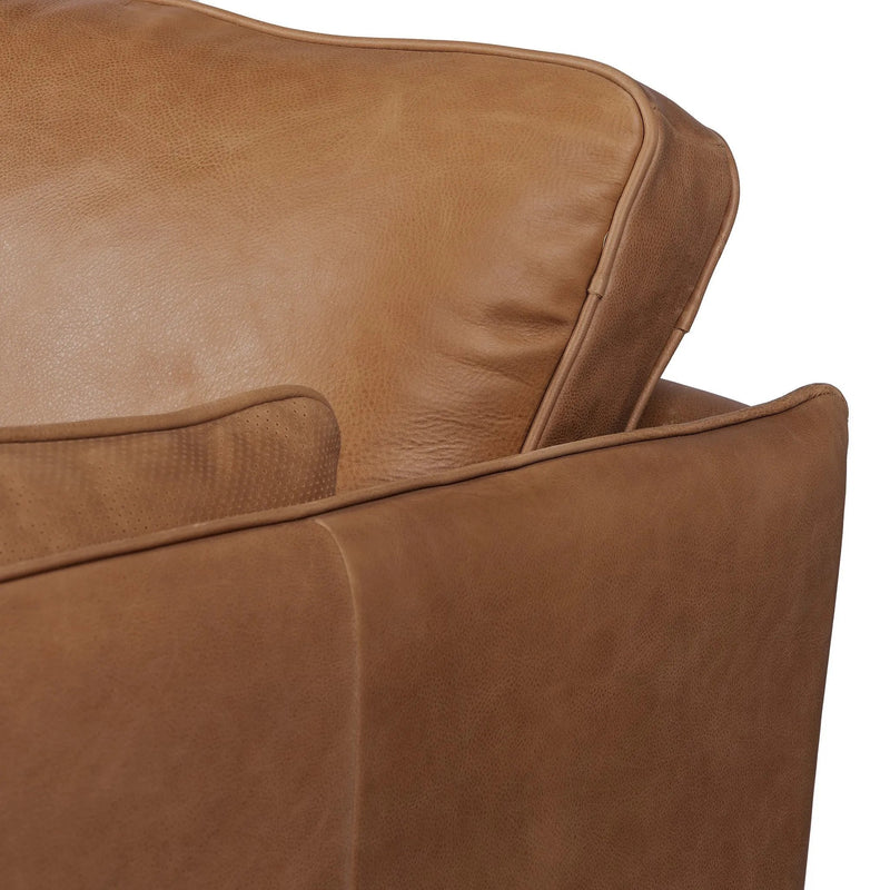 Reese Palermo Cognac Sofa | ready to ship!