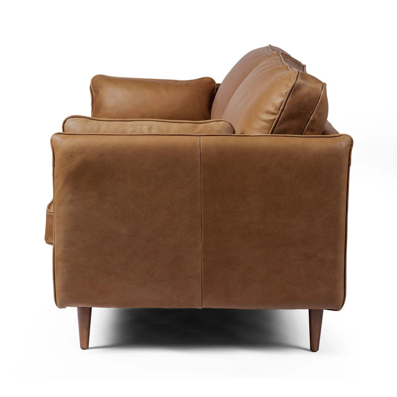 Reese Palermo Cognac Sofa | ready to ship!