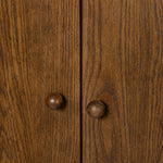 Renaud Dark Toasted Oak Cabinet | ready to ship!